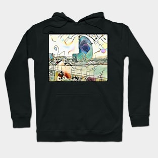 Kandinsky meets Barcelona, motif 1 Hoodie